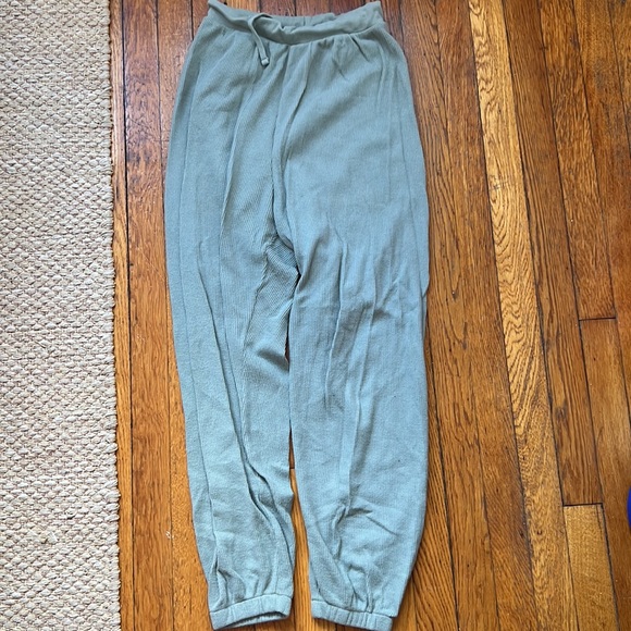SKIMS waffle joggers blue grey color XS - Picture 2 of 5